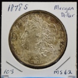 1878-S Morgan Dollar MS62