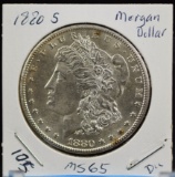 1880-S Morgan Dollar MS65