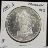 1881-S Morgan Dollar MS B