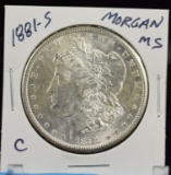 1881-S Morgan Dollar MS C