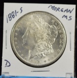 1881-S Morgan Dollar MS D