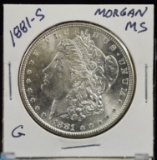 1881-S Morgan Dollar MS G