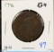 1796 Large Cent Good