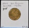 1904 Gold French 20 Francs Rooster CH/BU