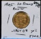 1905 Gold French 20 Francs Rooster BU/MS