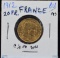 1912 Gold French 20 Francs Rooster BU/MS