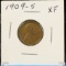 1909-S Lincoln Cent XE