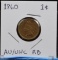 1860 Indian Head Cent AU/UNC