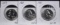 1959, 60 & 61 Silver Proof Franklin Half Dollars 3 Coins