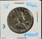 1962 Proof Silver Franklin Half Dollar D