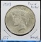 1923 Peace Dollar MS65