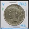 1923 Peace Dollar MS A