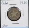 1920 Silver Cuba 20 Centavos