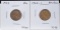 1923 & 1923-S Lincoln Cents 2 Coins