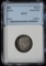 1856 Tuscany Italian Stated Silver Paolo NNC 63 Nice Tone Very Scarce