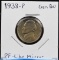 1938 Jefferson Nickel GEM BU Proof Like Mirror Surfaces