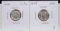 1944 & 1945 Mercury Dimes CH/BU