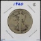 1920 Walking Half Dollar Good