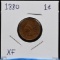 1880 Indian Head Cent XF