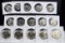 15 Kennedy Half Dollars UNC Assorted Dates 15 Coins
