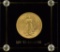 1908 $20 Gold St Gaudens No Motto MS63