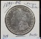 1890-CC Morgan Dollar AU50