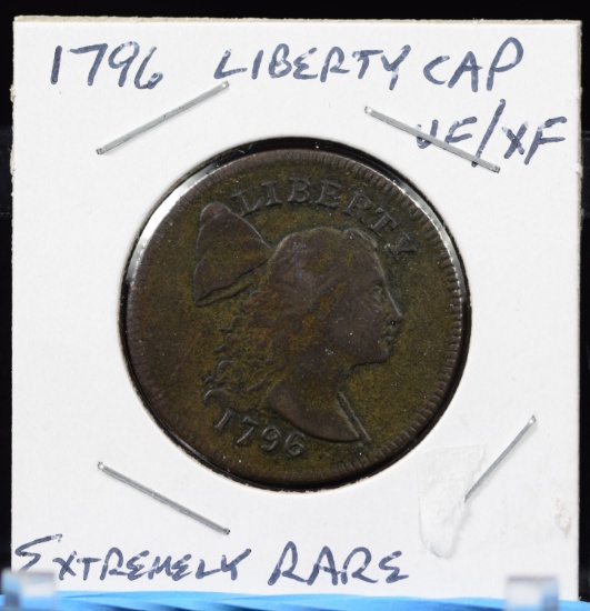 1796 Large Cent Liberty Cap XF