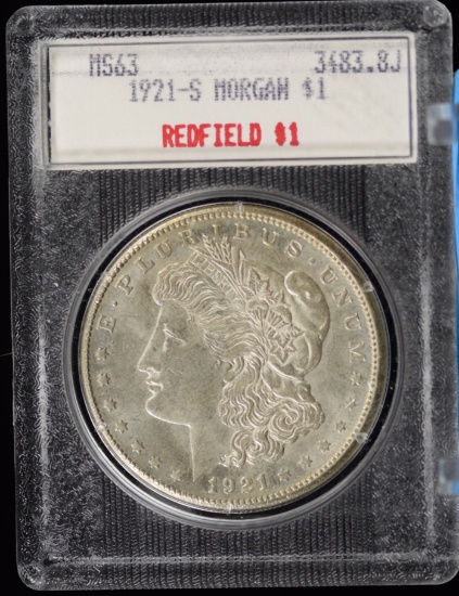 1921-S Morgan Dollar Redfield