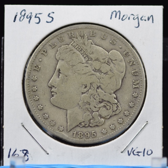 1895-S Morgan Dollar VG10