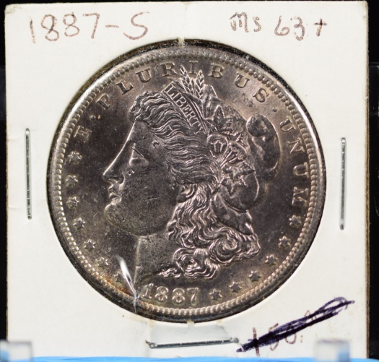 1887-S Morgan Dollar MS63