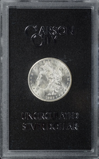 1885-CC Morgan Dollar GSA w/ Cert
