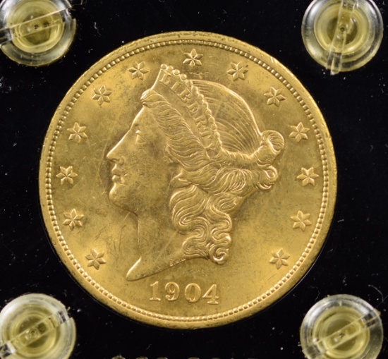 1904 $20 Gold Liberty CH/UNC