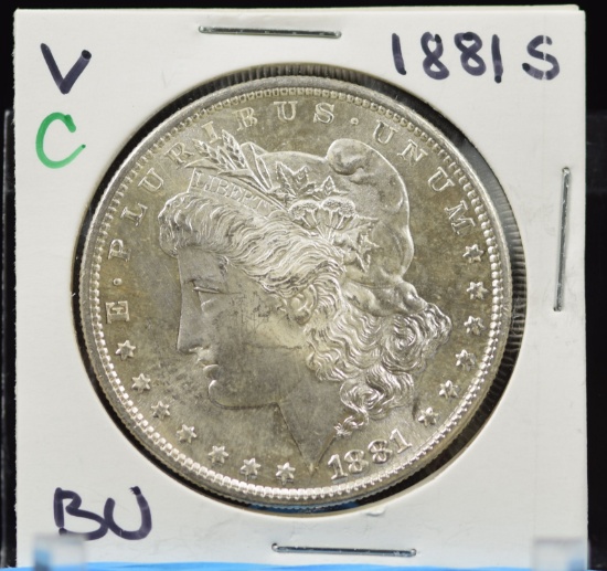 1881-S Morgan Dollar BU C