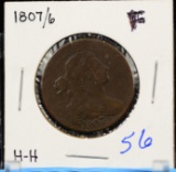 1807/6 Large Cent Fine