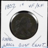 1802 Large Cent VF