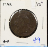 1798 Large Cent VG Plus