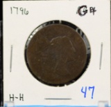 1796 Large Cent Good