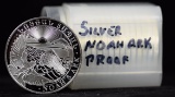 Roll of Proof Silver Noahs Ark 1 oz Rounds