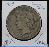 1928 Peace Dollar VF20