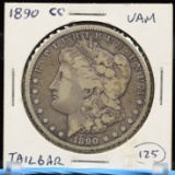 1890-CC Morgan Dollar VF