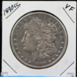 1890-CC Morgan Dollar VF