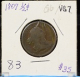 1807 Half Cent VG