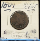 1809 Half Cent Good