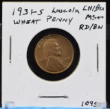 1931-S Lincoln Cent CH/BU MS Plus