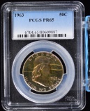 1963 Proof Franklin Half Dollar PCGS PR-65 Color