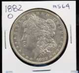 1882-O Morgan Dollar MS64