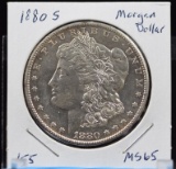 1880-S Morgan Dollar MS65