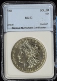 1896 Morgan Dollar NNC MS63