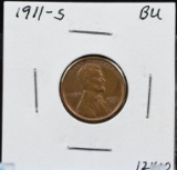 1911-S Lincoln Cent BU