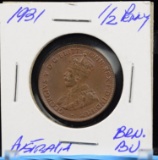 1931 Cent Australia BU Scarce Date